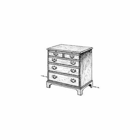 Woodworking Project Paper Plan to Build Bachelor Chest - Image 1