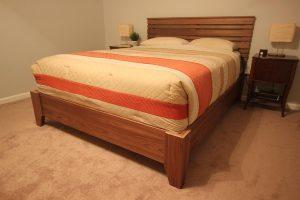 Queen-Size Plywood Bed - Image 1