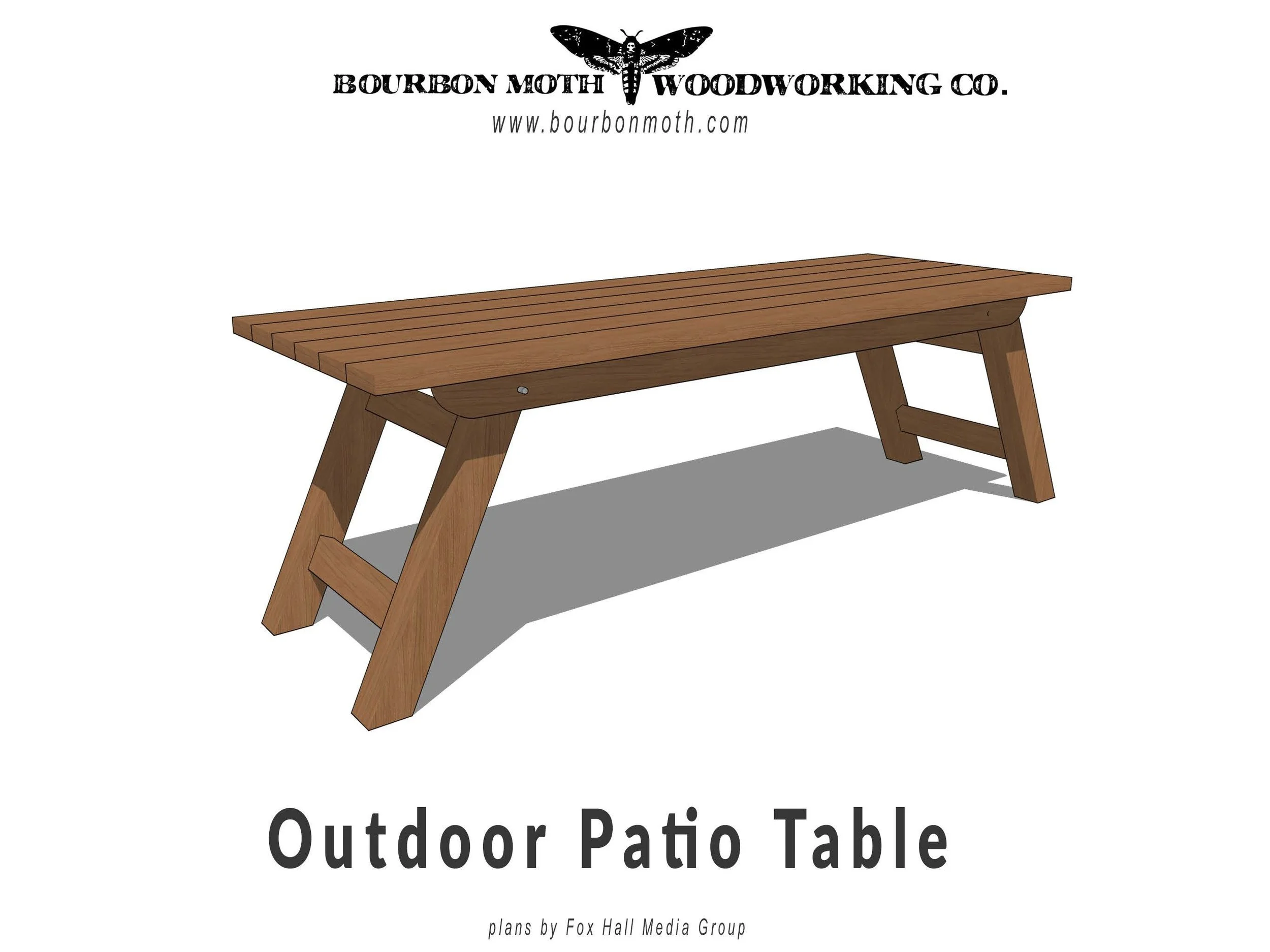 Outdoor Patio Table Plans - Image 1
