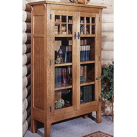 Woodworking Project Paper Plan to Build Arts and Crafts Bookcase Plan woodworking plan