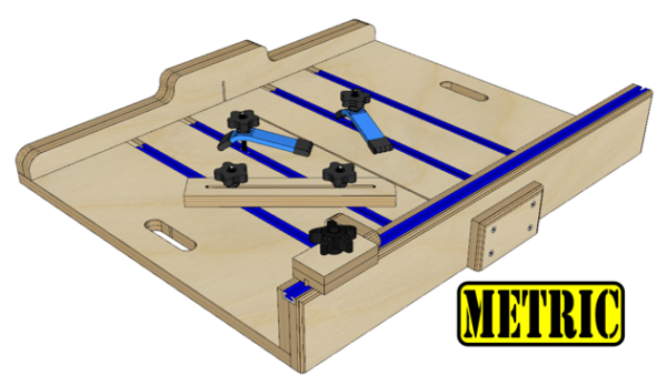 Crosscut Sled Plans – Metric Build Plans /Table Saw jig / Digital Download / Woodworking Plans woodworking plan
