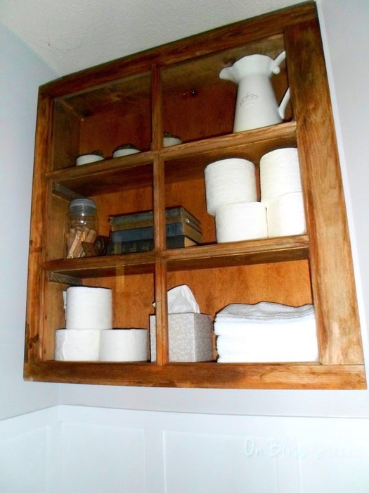Upcycled Window Cabinet - Image 1