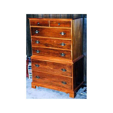 Woodworking Project Paper Plan to Build Chippendale Chest / Dresser woodworking plan