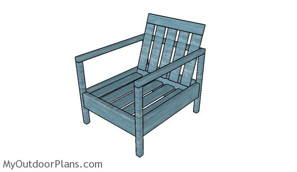 FREE OUTDOOR CHAIR PLANS - Image 1