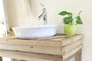 Small Bathroom Vanity woodworking plan