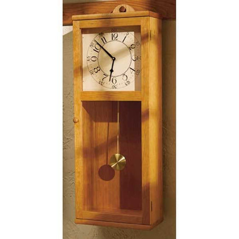 Downloadable Woodworking Project Plan to Build Simply Stated Shaker Clock woodworking plan