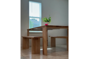 Building a Modern & Custom Dining Table woodworking plan