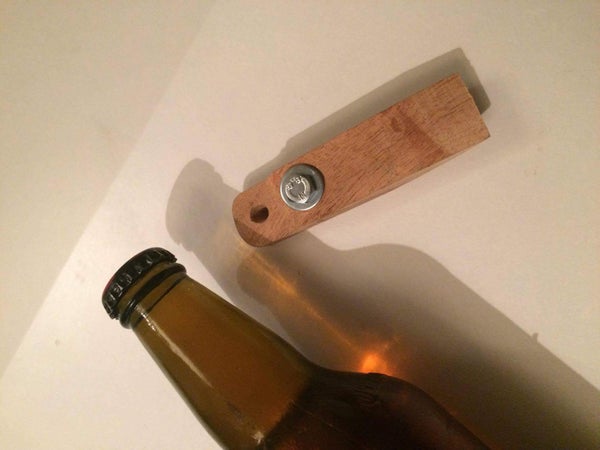 Rustic Pallet Bottle Opener - Image 1