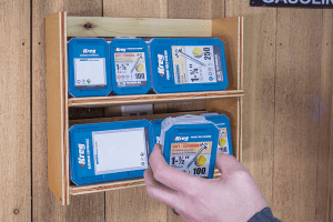 Wall-Mounted Hardware Organizer - Image 1