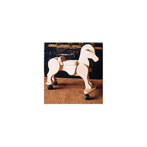 Woodworking Project Paper Plan to Build Caster Horse - Image 1