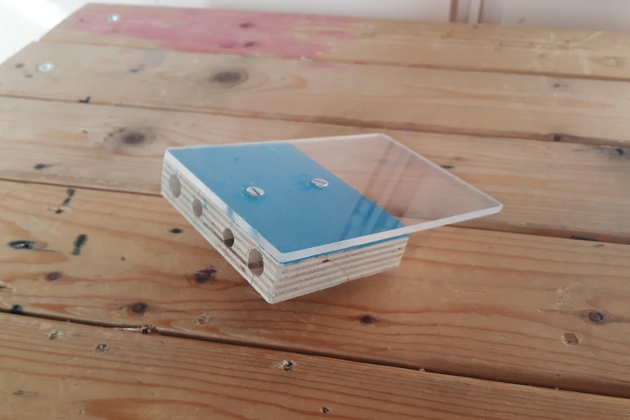 The Simplest Double Size Dowel Jig woodworking plan