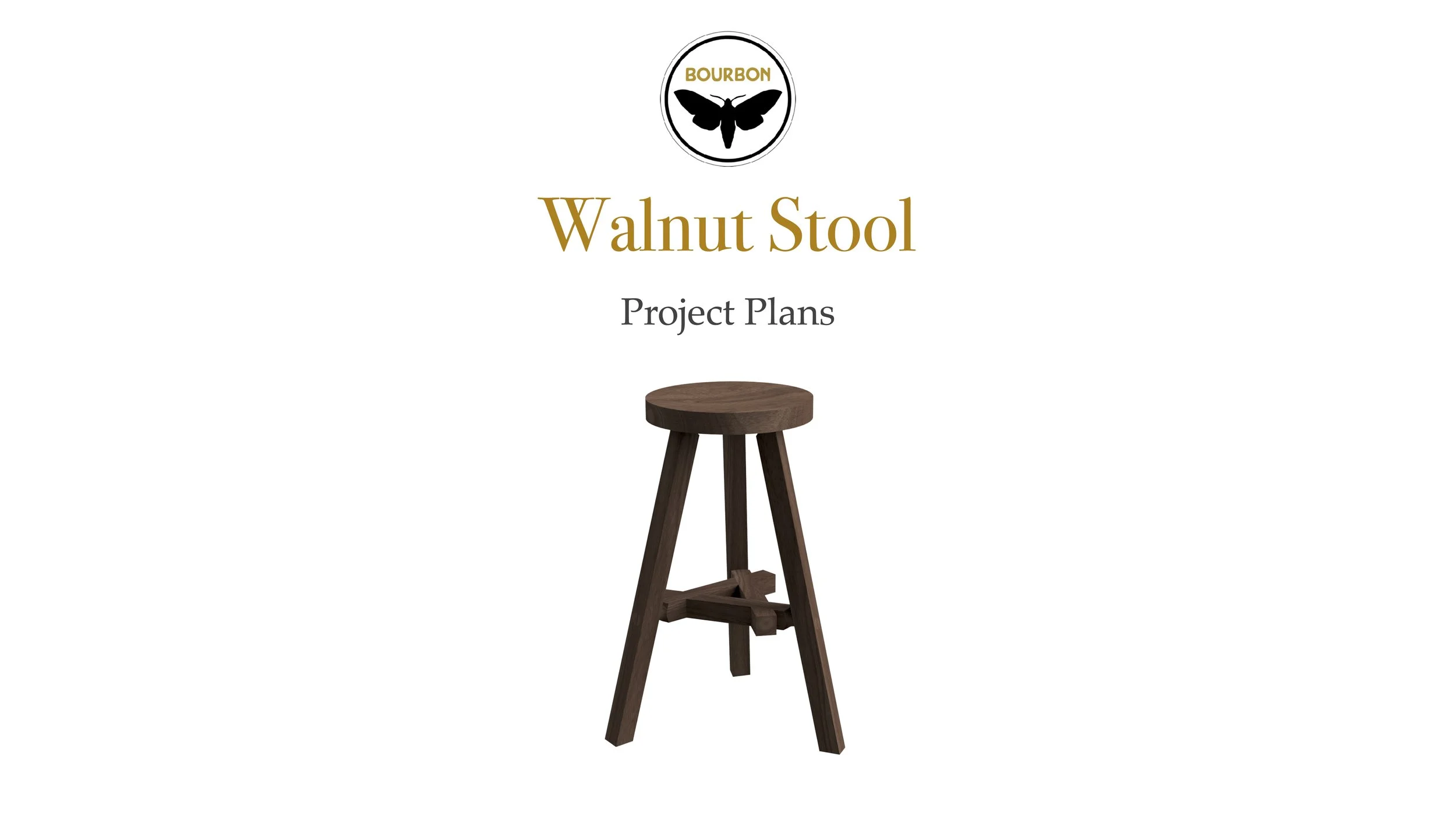 Walnut Stool Plans woodworking plan