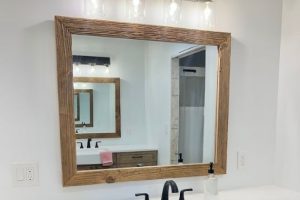Barnwood Mirror Frame - Image 1
