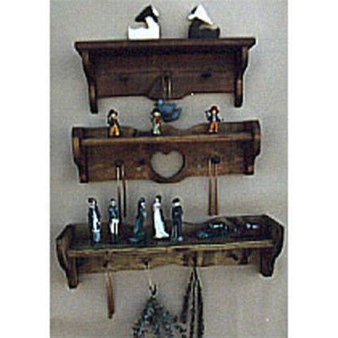 Woodworking Project Paper Plan to Build Three Shelves - Image 1