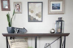 Rustic Industrial Shelf - Image 1