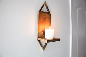 DIY Wall Sconce - Image 1