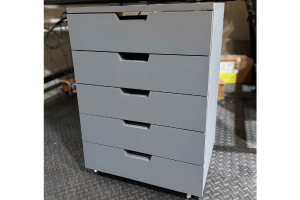 Rolling Storage Cart woodworking plan