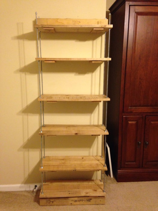 Simple Adjustable Shelving woodworking plan