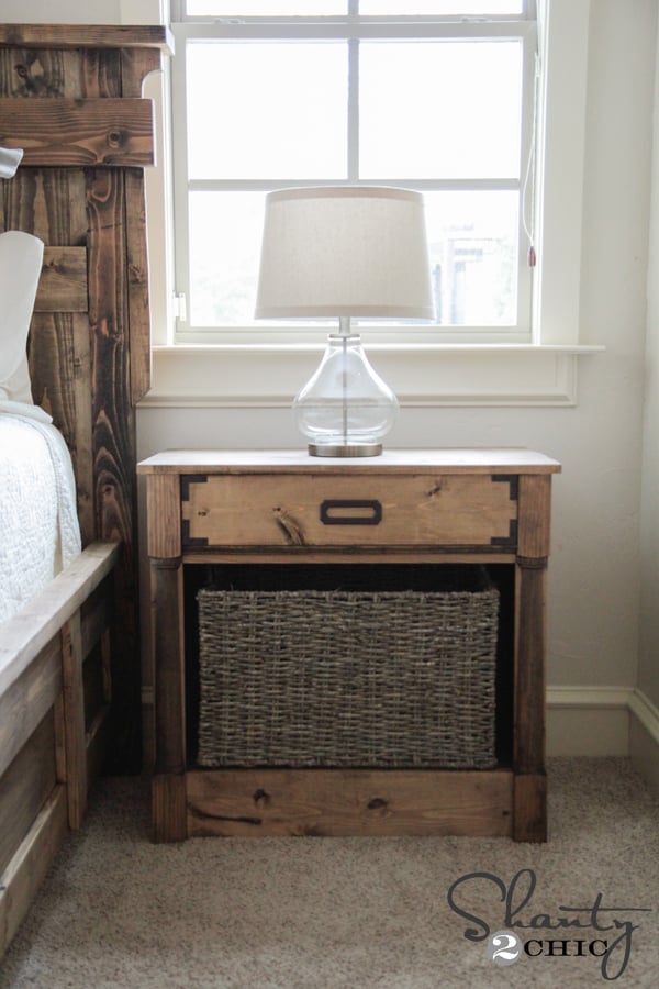 DIY Nightstands Free Woodworking Plans - Image 1