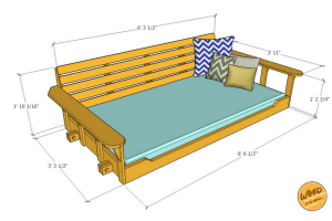 Porch Bed Swing: Relaxing Times Ahead - Image 1