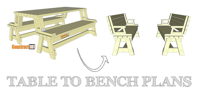 Folding Picnic Table Plans – Easy To Build Projects - Image 1