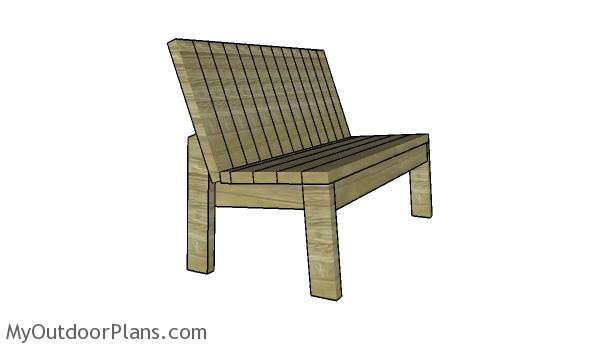 2×4 GARDEN BENCH PLANS - Image 1