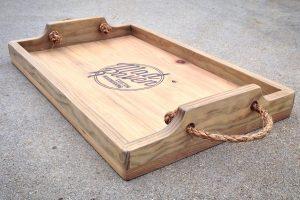 Custom Graphic Tray with Rope Handles - Image 1