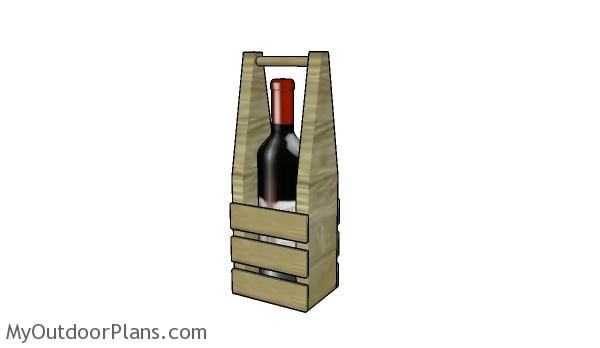 DIY WOOD WINE CADDY PLANS - Image 1