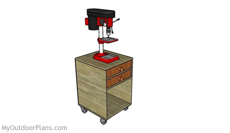 DRILL PRESS STAND PLANS - Image 1