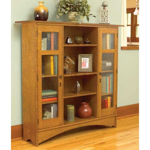 Woodworking Project Paper Plan to Build Mission Bookcase woodworking plan