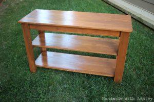 Easy Rustic Console - Image 1