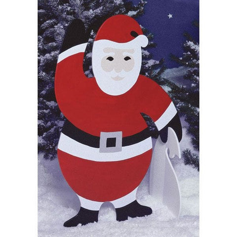 Woodworking Project Paper Plan to Build 4 ft. Santa - Image 1