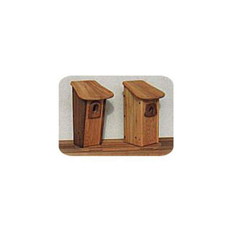 Woodworking Project Paper Plan to Build Blue Bird House woodworking plan