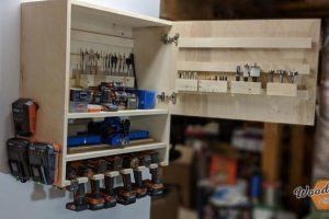 DIY Drill Storage Cabinet - Image 1
