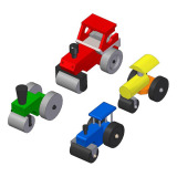 Wooden road roller toy plans woodworking plan