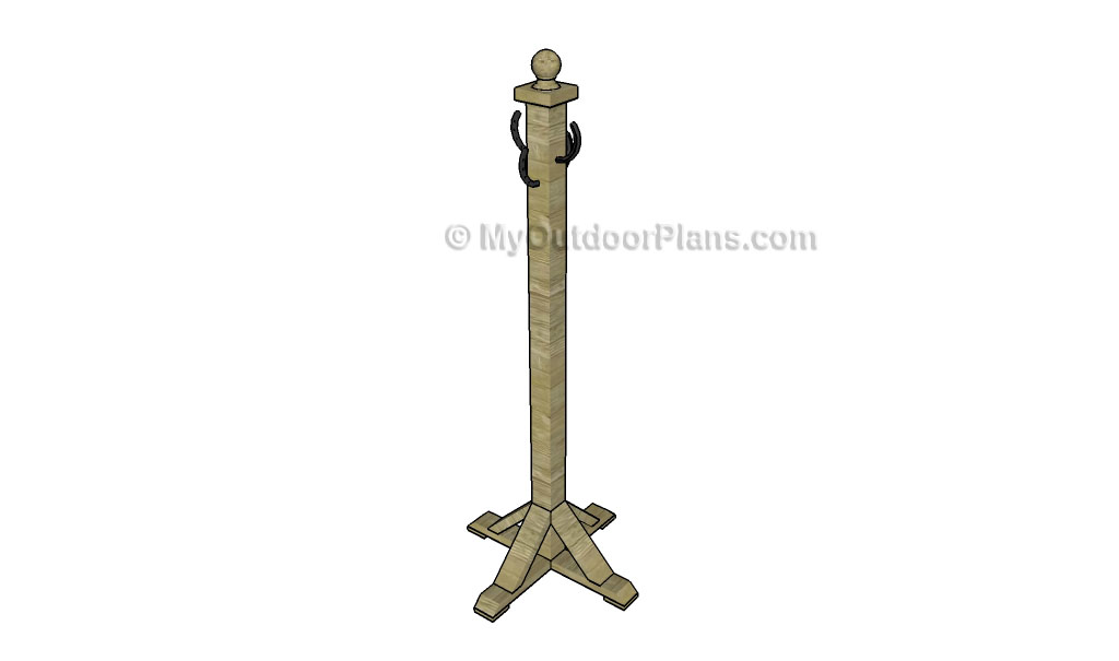 COAT RACK PLANS - Image 1