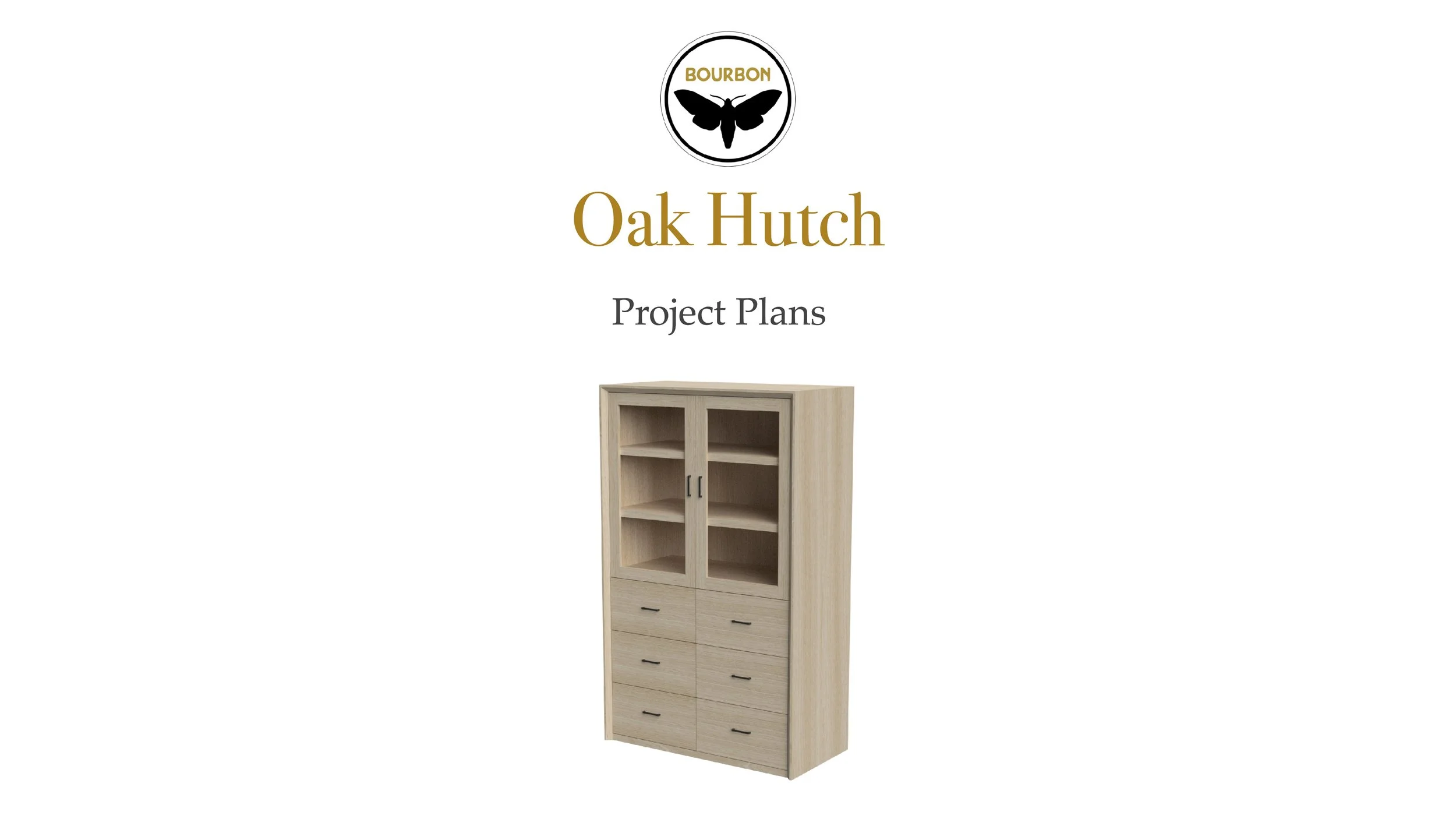 Oak Hutch Plans woodworking plan