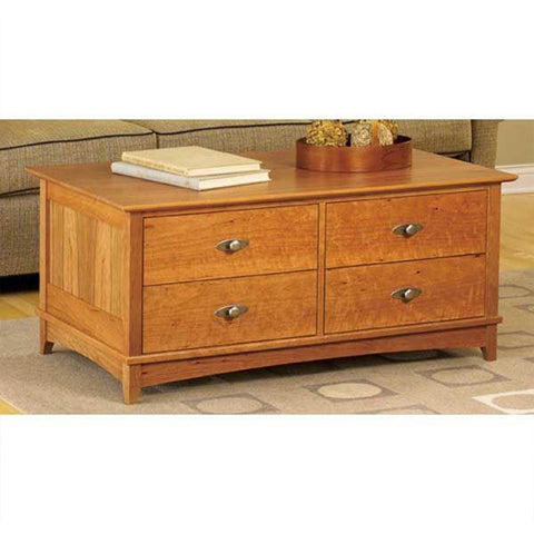 Downloadable Woodworking Project Plan to Build Entertainment Center Coffee Table woodworking plan