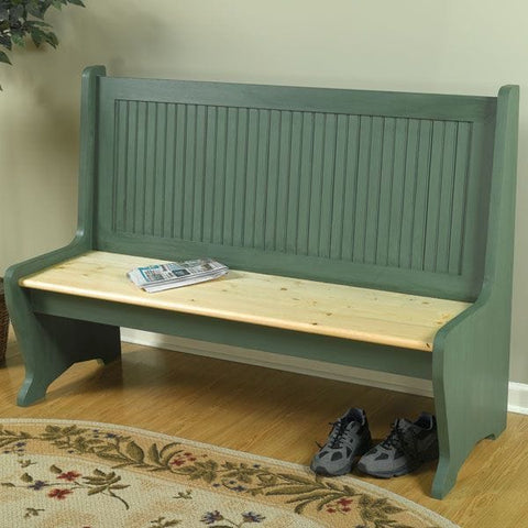 Dual Purpose Deacon’s Bench – Downloadable Plan - Image 1