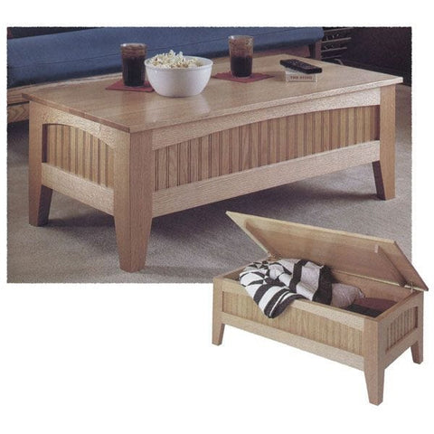 Woodworking Project Paper Plan to Build Futon Table - Image 1