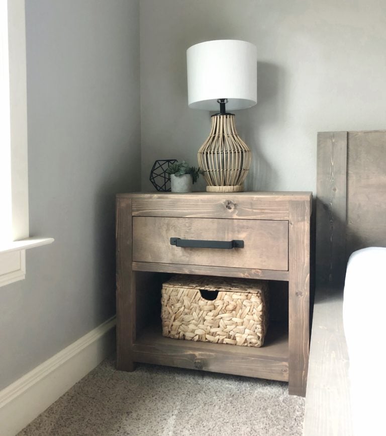 DIY Modern Farmhouse Nightstand - Image 1