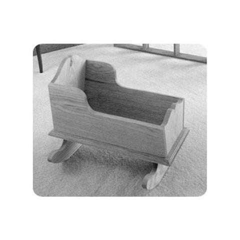 Woodworking Project Paper Plan to Build Easy Doll Cradle woodworking plan