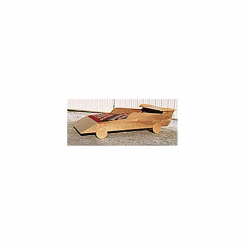 Woodworking Project Paper Plan to Build Race Car Bed - Image 1