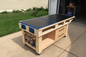 Mobile Outfeed/ Assembly Table - Image 1