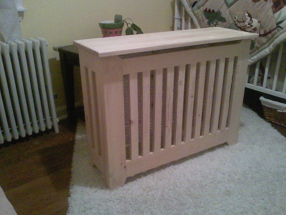 Energy-Efficient Radiator Cover woodworking plan
