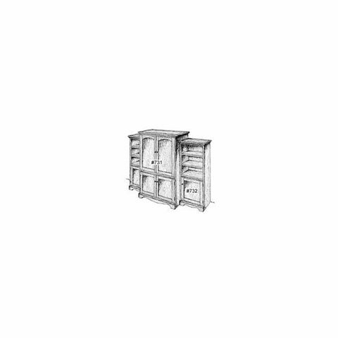 Entertainment Center Combination Woodworking Plan - Image 1