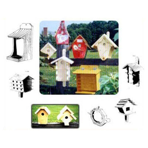 Woodworking Project Paper Plan to Build 27 Birdhouses and Feeders woodworking plan