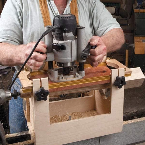 Spindle Fluting Jig Downloadable Plan - Image 1
