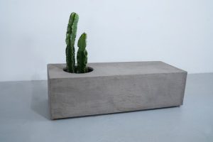 Coffee Table with Planter - Image 1