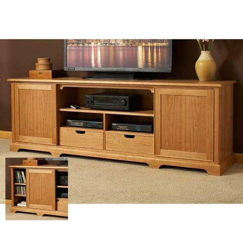 Woodworking Project Paper Plan to Build Component-ready Flat-screen Media Center woodworking plan